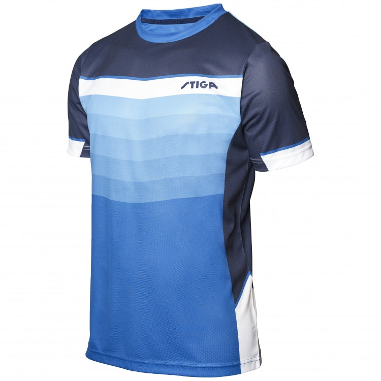 Stiga T-Shirt River Bleu