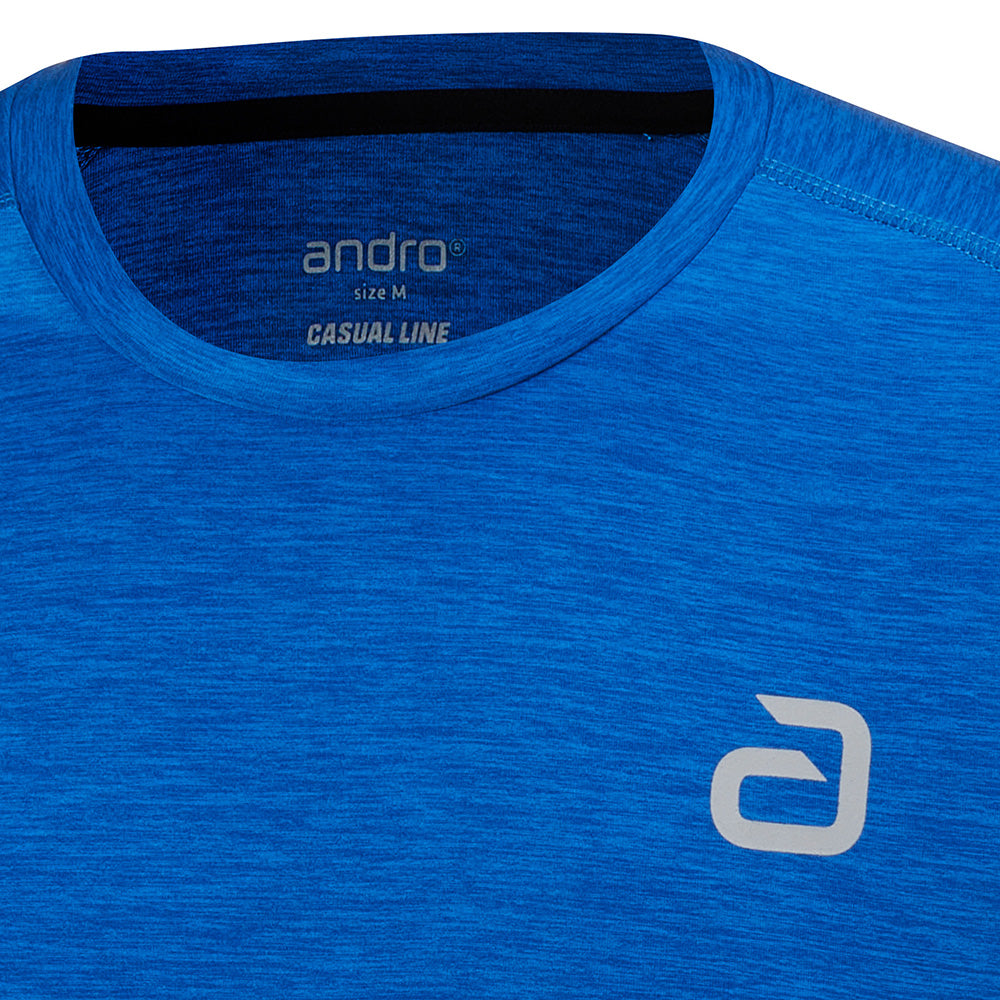 Andro T-Shirt Melange Alpha Ocean Bleu