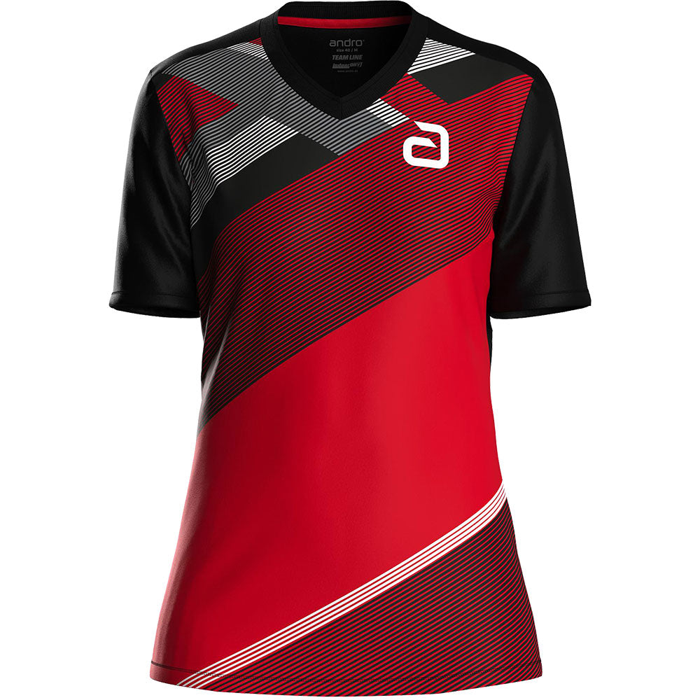 Andro Polo Ataxa Women Noir/Rouge