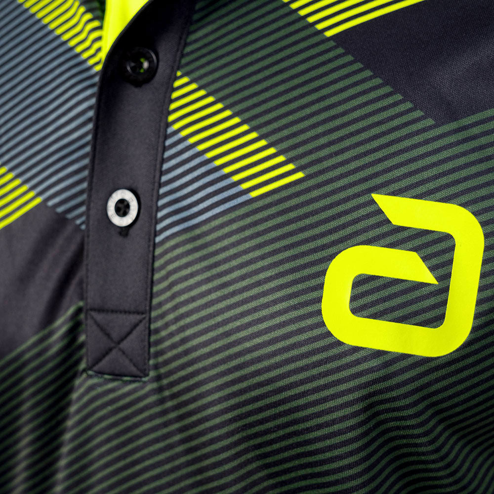 Andro Polo Ataxa Noir/Jaune