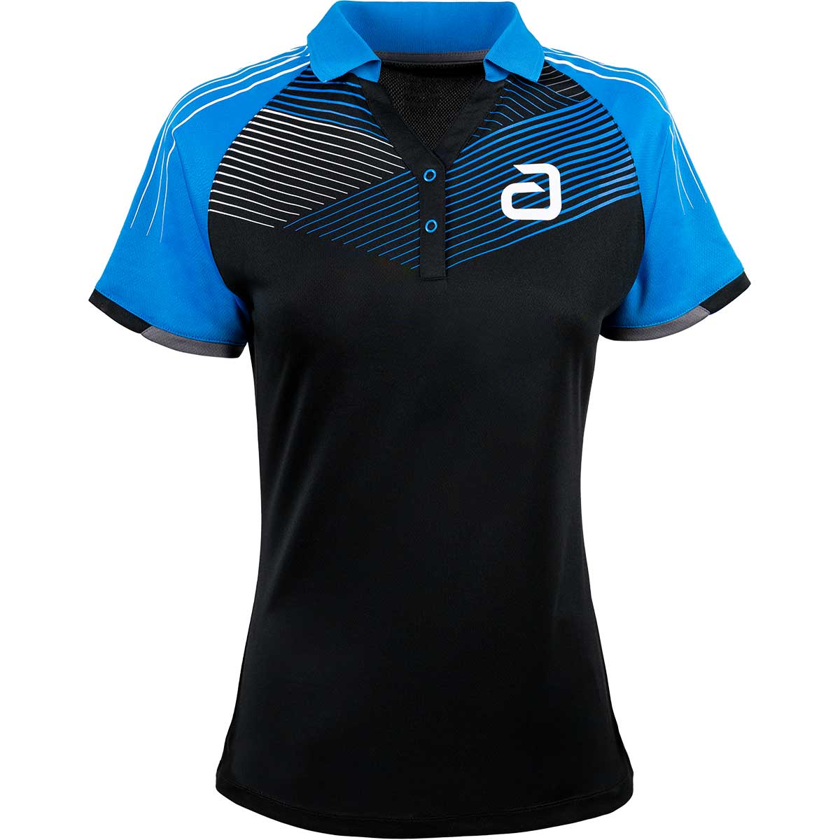 Andro Polo Avos Women 2026 Noir/Bleu