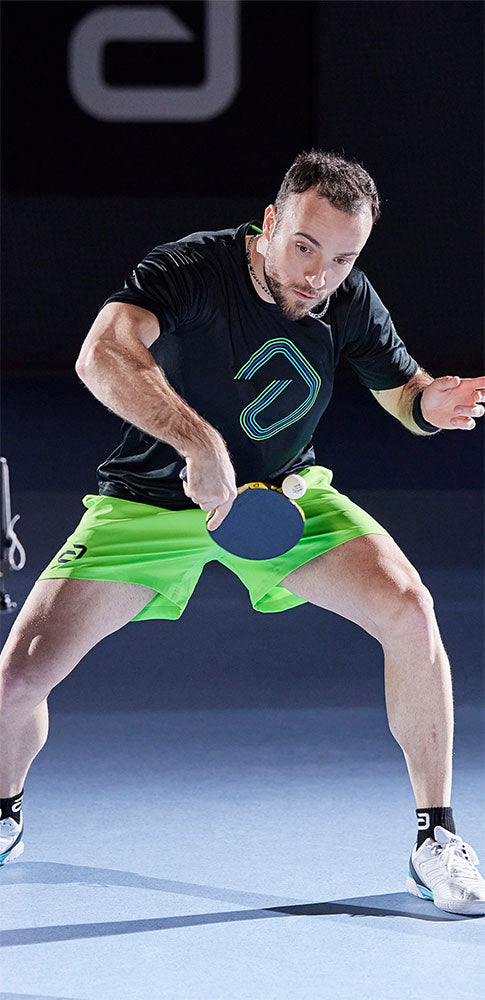 Andro T-Shirt Alpha-T Noir/Vert