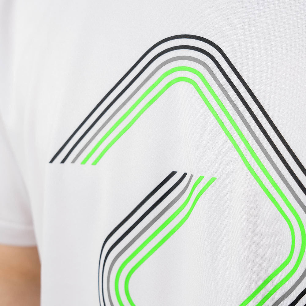 Andro T-Shirt Alpha-T Blanc/Vert