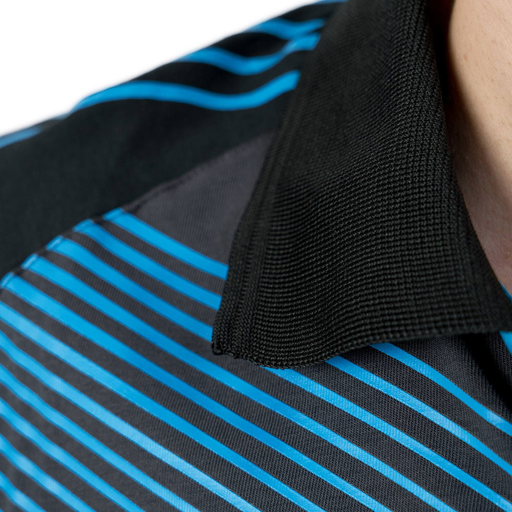 Andro Polo Avos Gris/Bleu