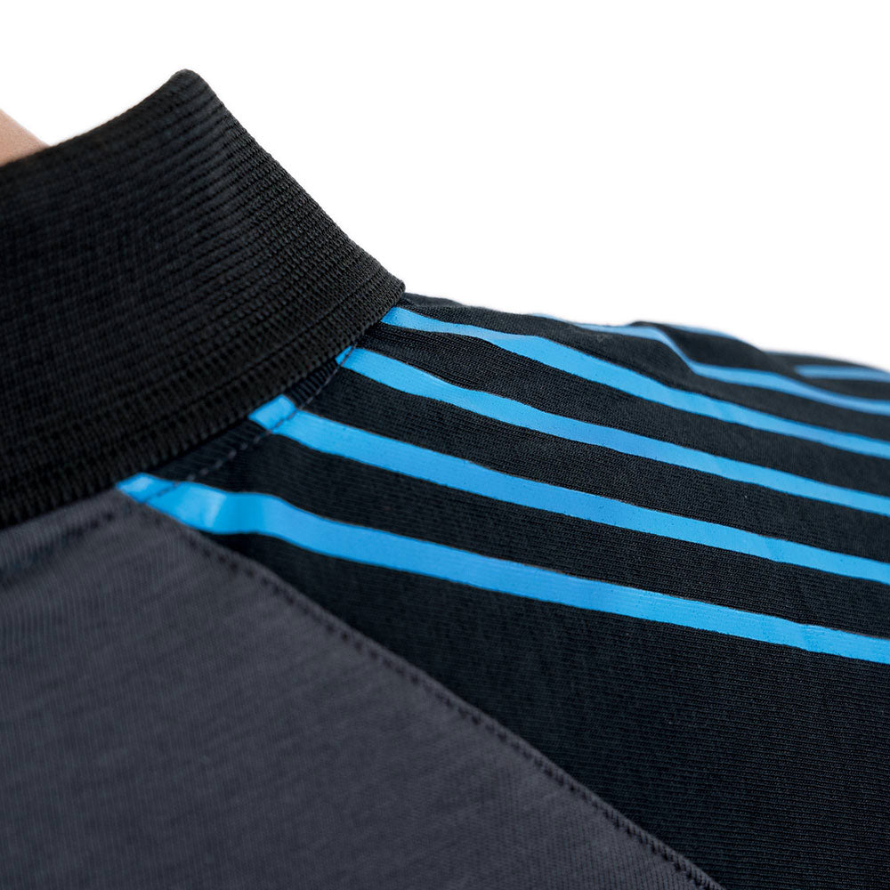 Andro Polo Avos Gris/Bleu