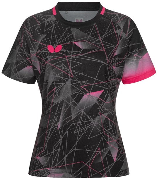 Butterfly Polo Antei Dame Noir