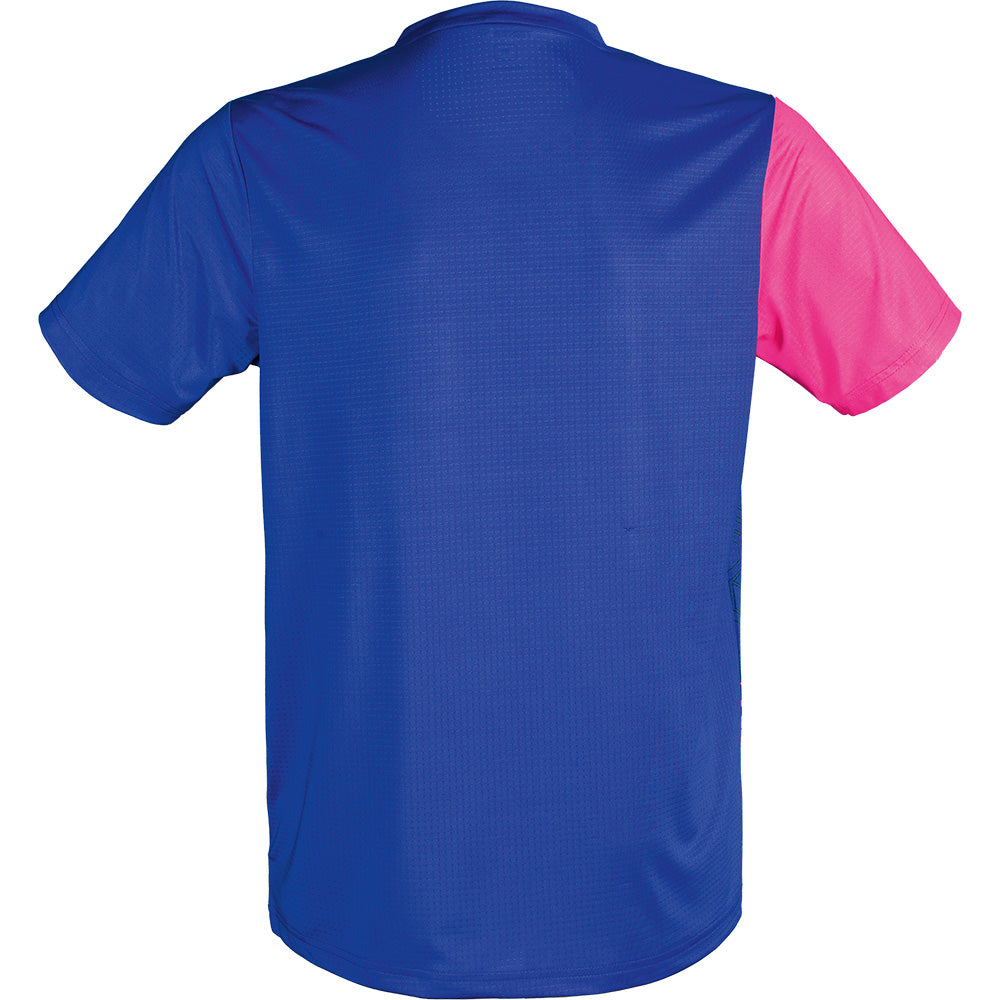 Tibhar TT-Shirt Azur Rose/Jaune/Bleu