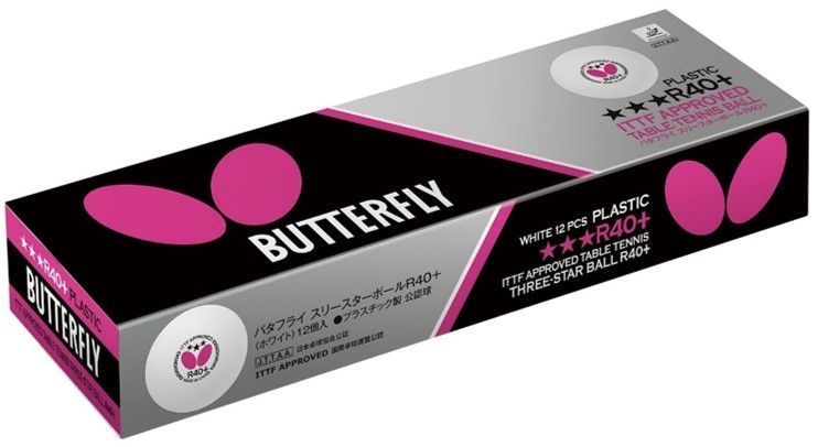 Butterfly 72 Balles R40+ *** Blanches