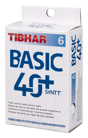 TIBHAR Balles Basic 40+ SYNTT
