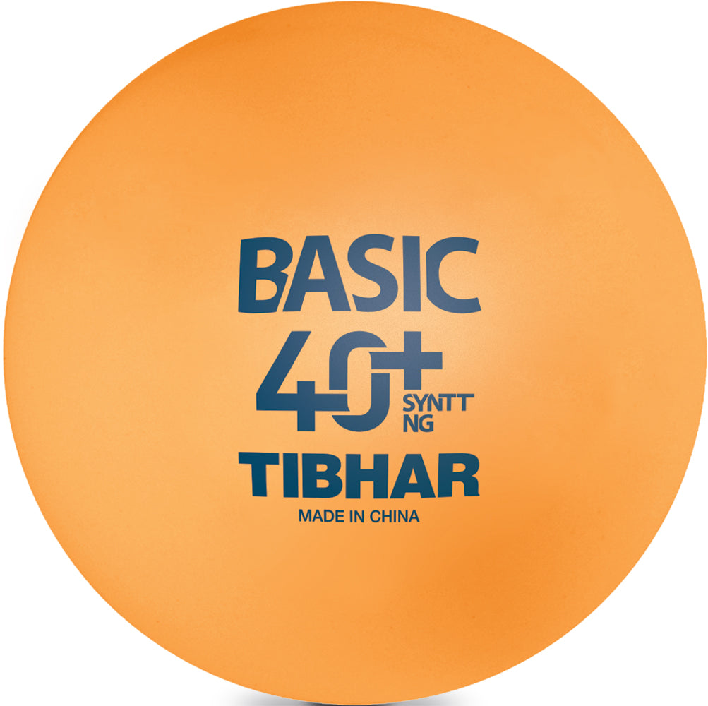 TIBHAR Balles Basic 40+ SYNTT