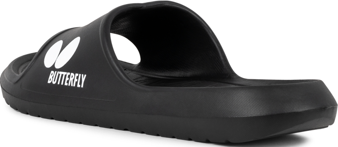 Butterfly Sandale De Douche Noire
