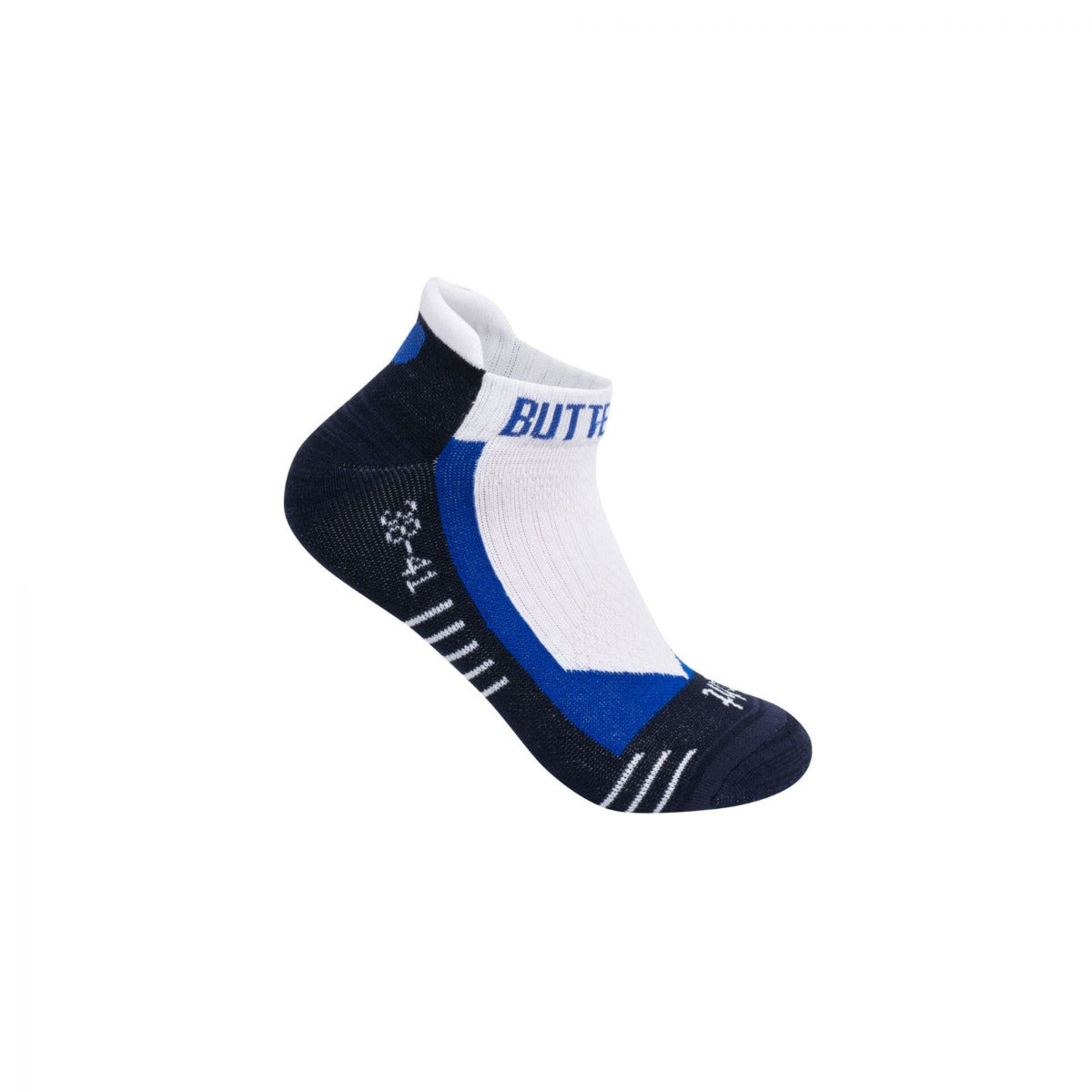 Butterfly Chaussette Courte Iwagy Bleue