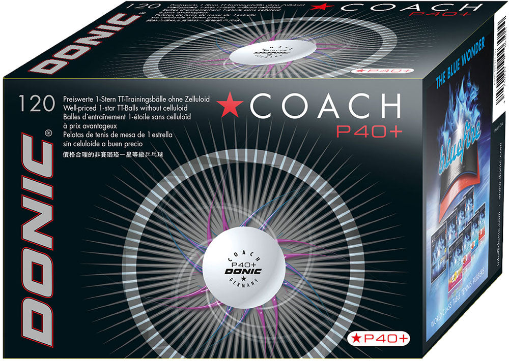 Donic Balls Coach P40+*