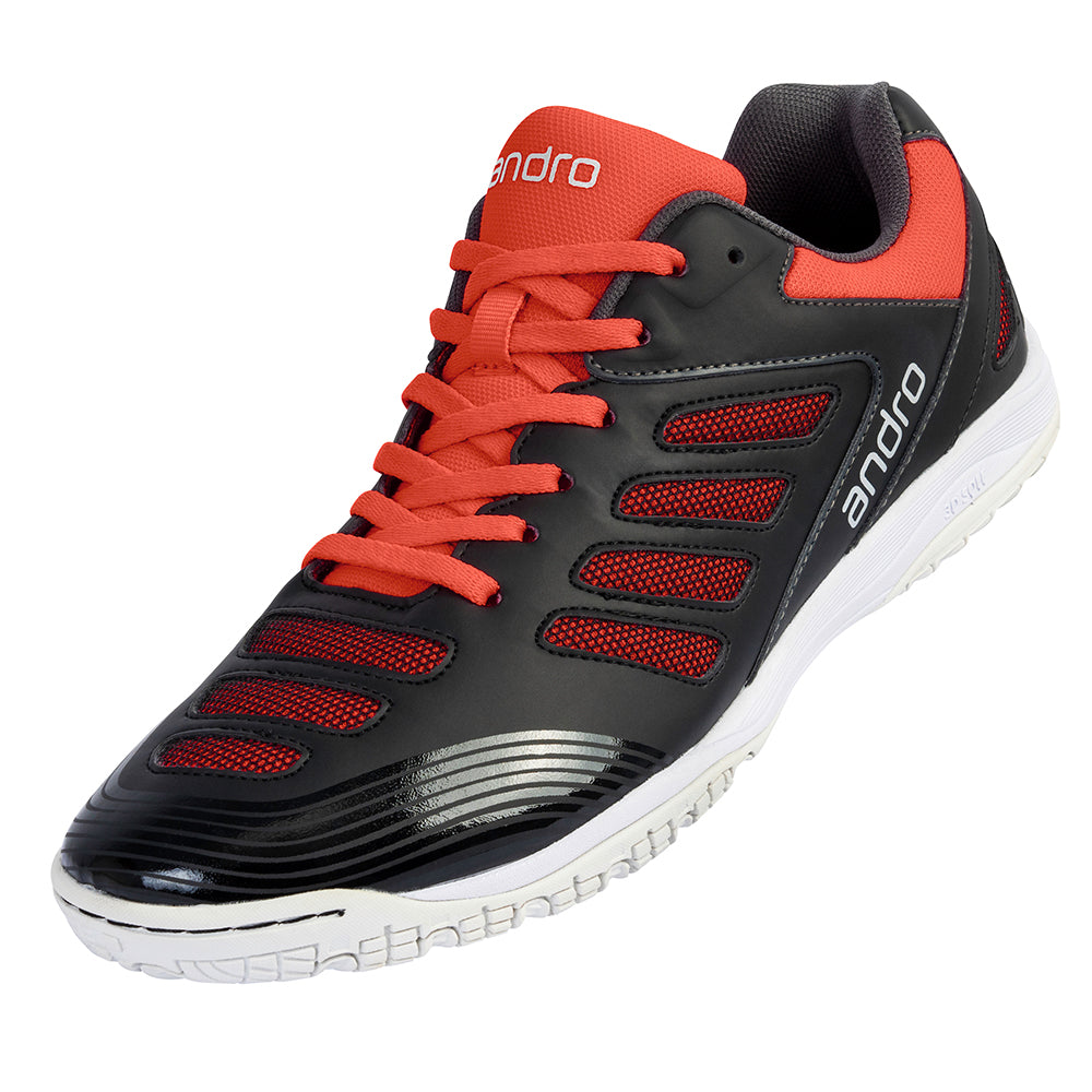 Andro Chaussures Cross Step 2 Noir/Rouge