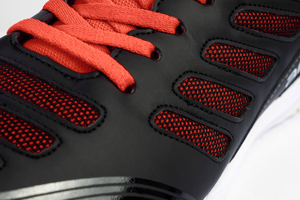 Andro Chaussures Cross Step 2 Noir/Rouge