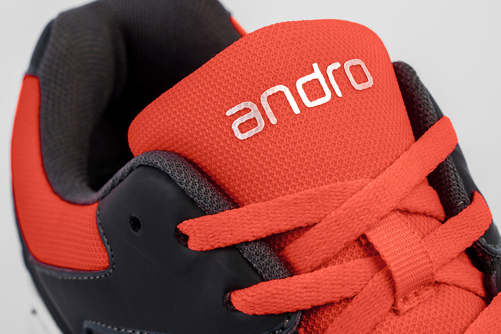 Andro Chaussures Cross Step 2 Noir/Rouge