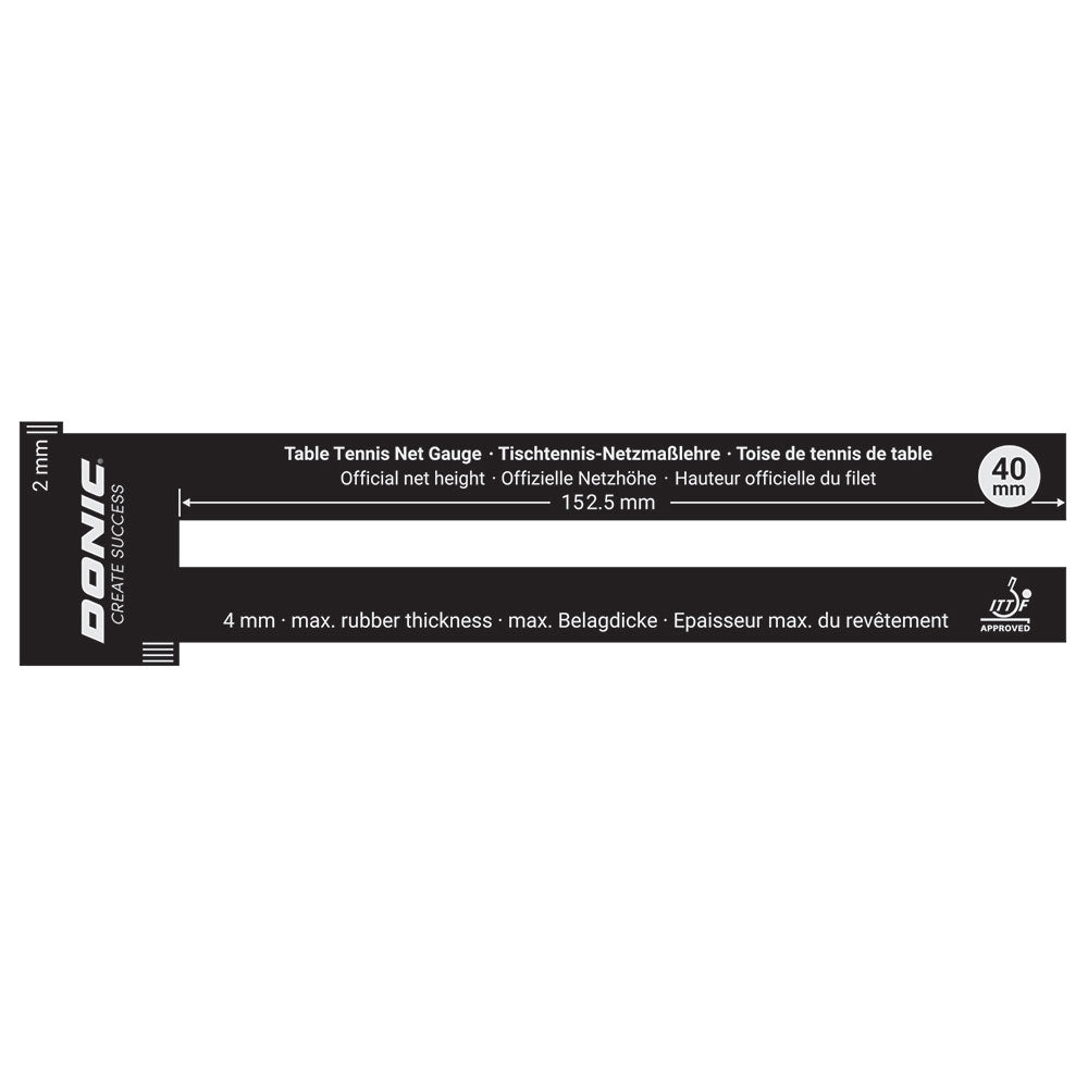 Donic Toise de Mesure Noir