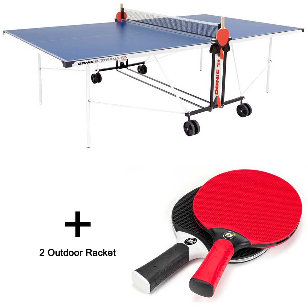 Donic Table de tennis de table Outdoor Roller Fun