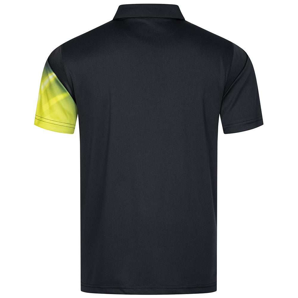 Donic Polo Flame Noir/Jaune