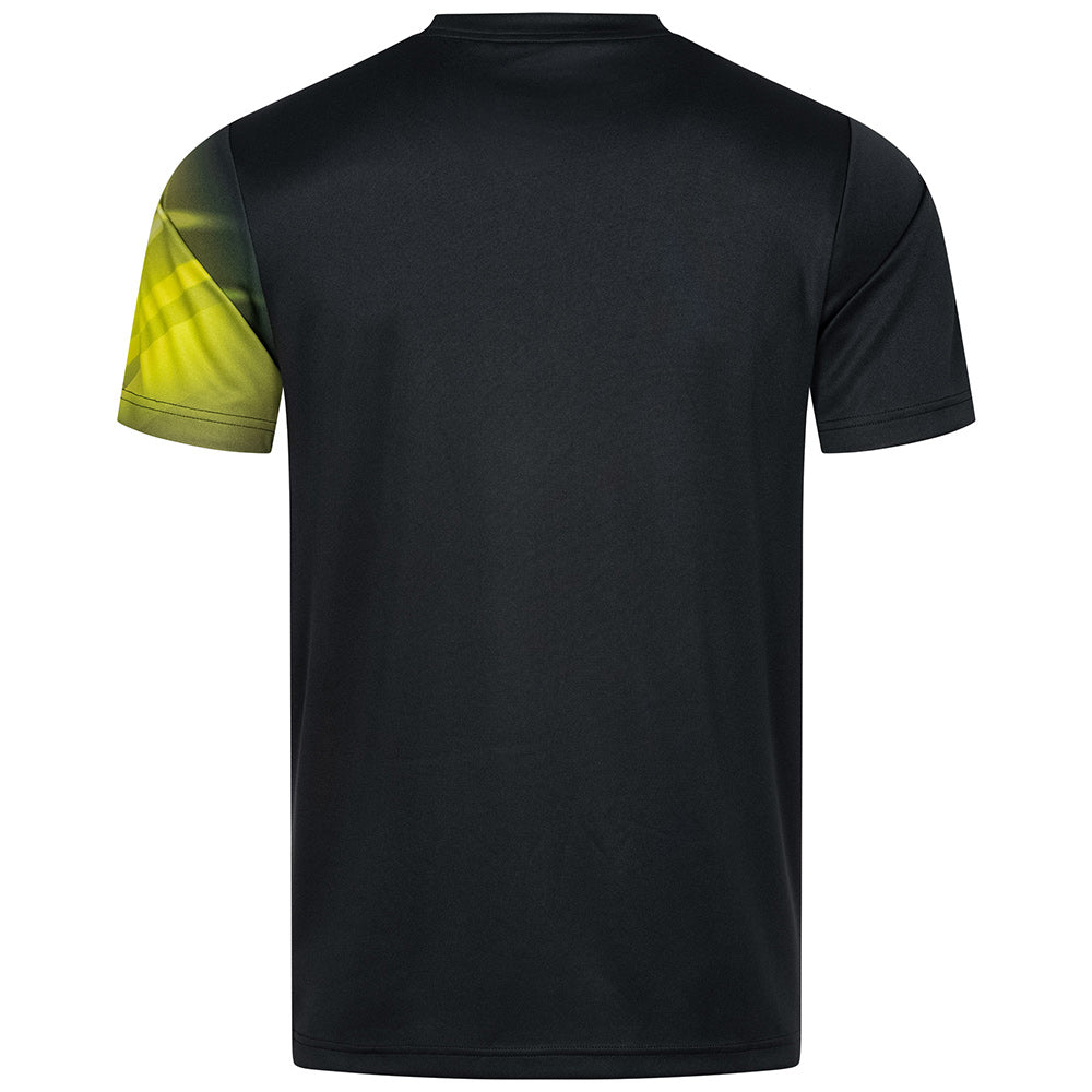 Donic T-Shirt Drop Noir/Jaune