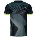 Donic T-Shirt Sector Noir/Gris/Lime