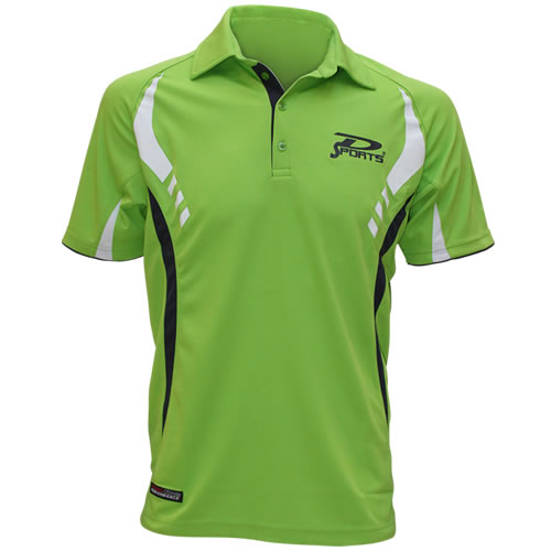 Dsports Polo EVOLUTION Lime/Gris/Blanc