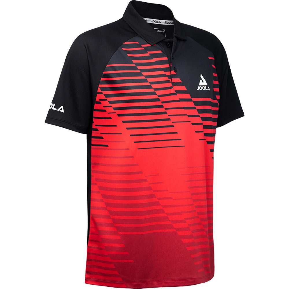 Joola Polo Zephir Noir/Rouge