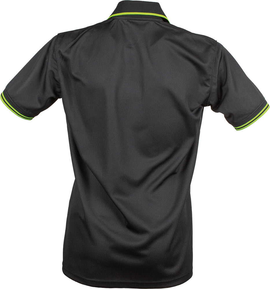 Tibhar Polo Kosmos Noir/Vert