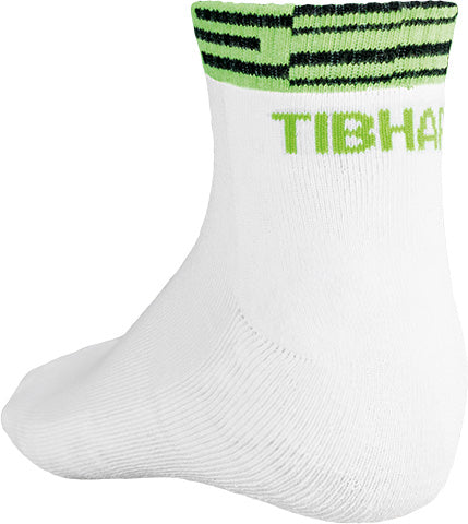 Tibhar Chaussettes Line Blanc/Vert