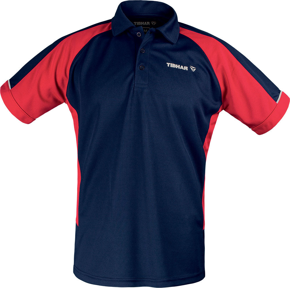Tibhar Polo Mundo Marine/Rouge