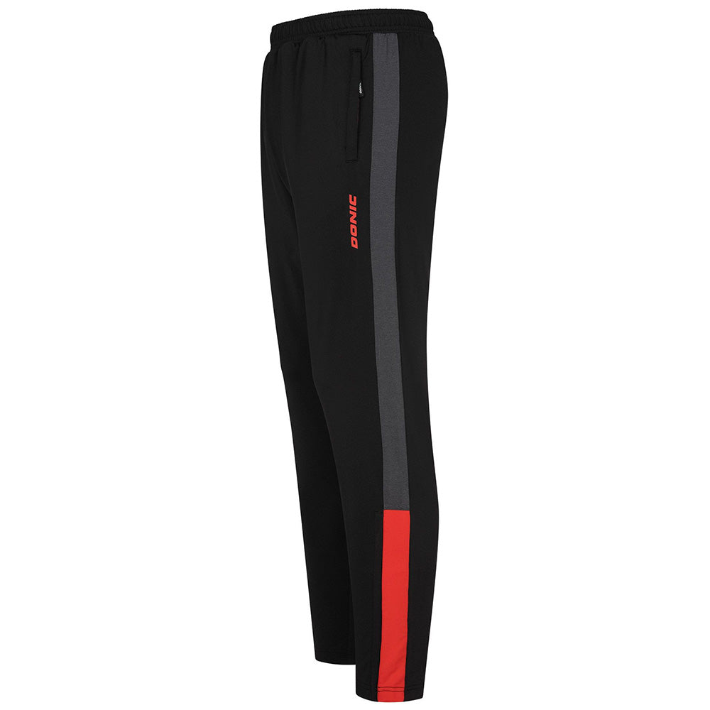 Donic Pantalon Trail Noir/Rouge