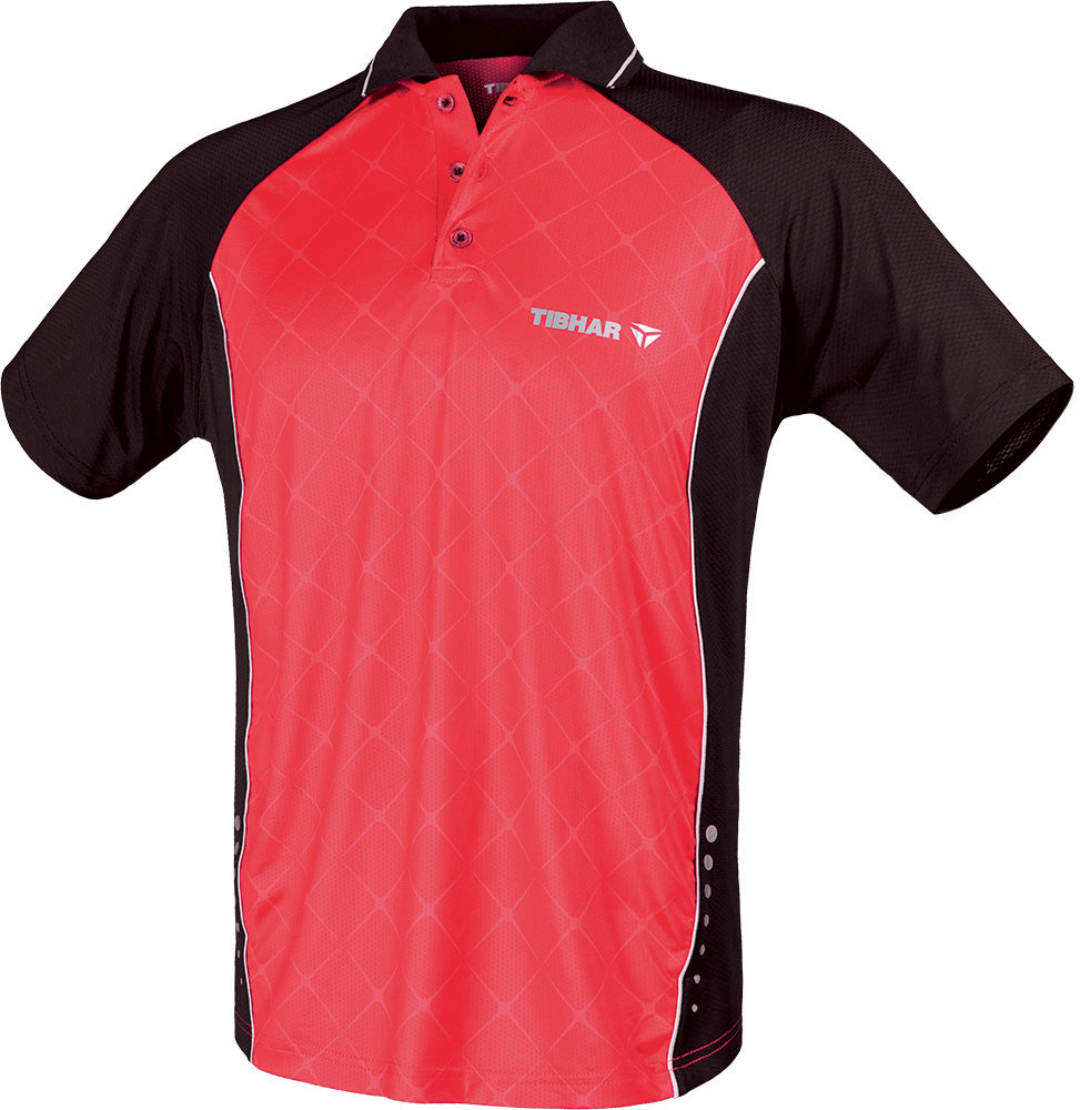 Tibhar Polo Pulse Rouge/Noir
