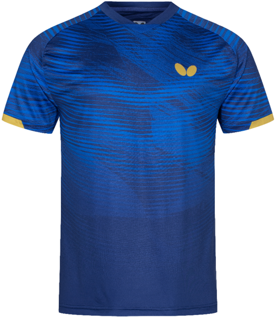 Butterfly Polo Puro Bleu/Or