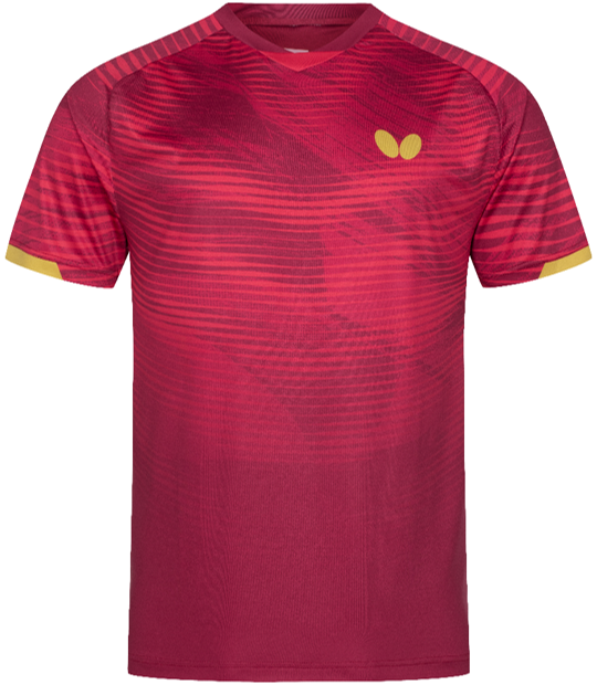 Butterfly Polo Puro Rouge/Or
