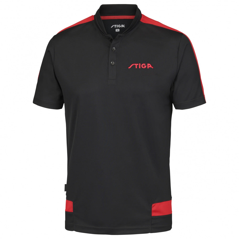 Stiga Polo Creative Noir/Rouge