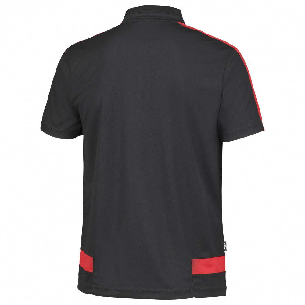 Stiga Polo Creative Noir/Rouge