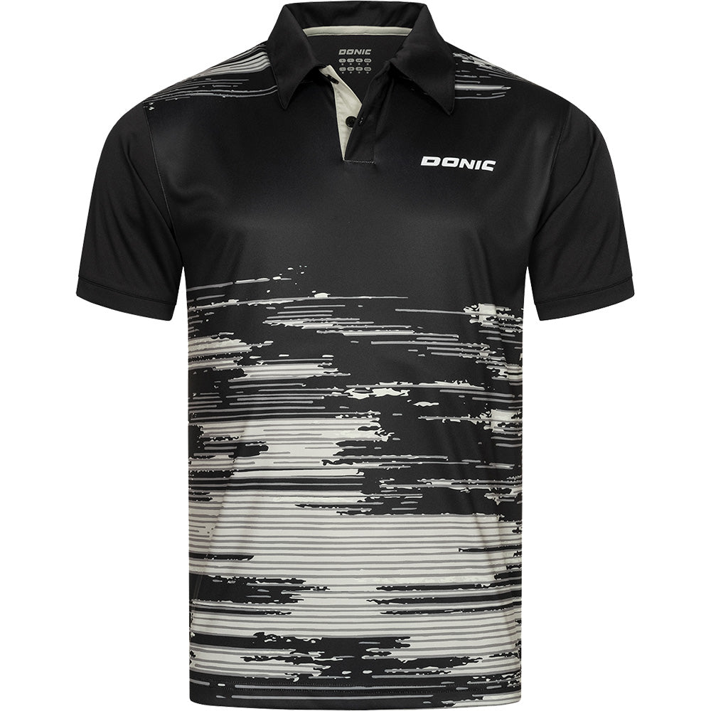 Donic Polo Effect Noir/Gris