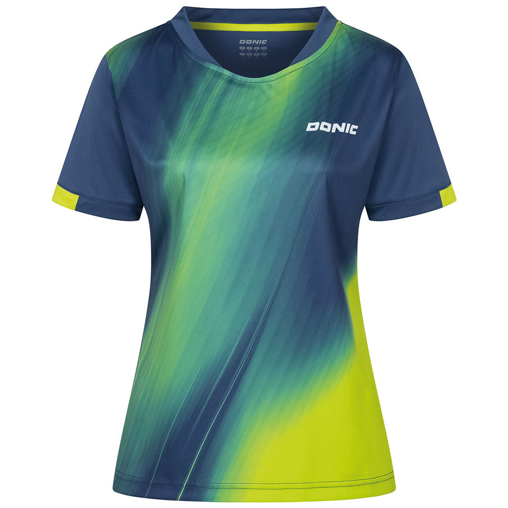 Donic Polo Fire Lady Marine/Lime