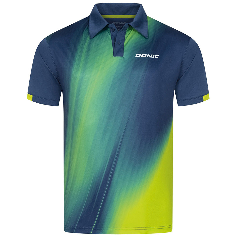Donic Polo Fire Marine/Lime