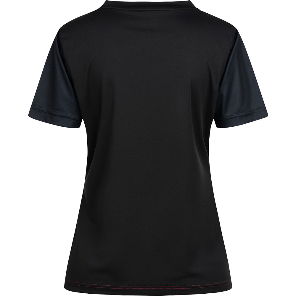 Donic Polo Flow Lady Noir/Rouge