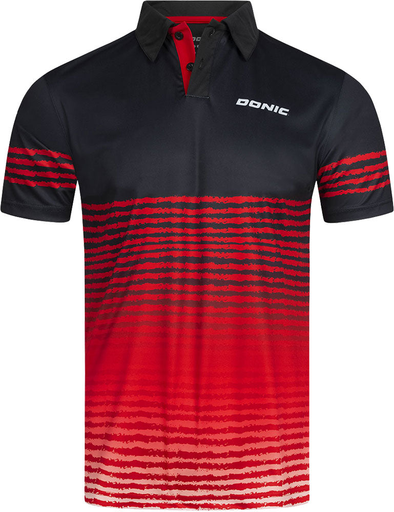Donic Polo Libra Noir/Rouge
