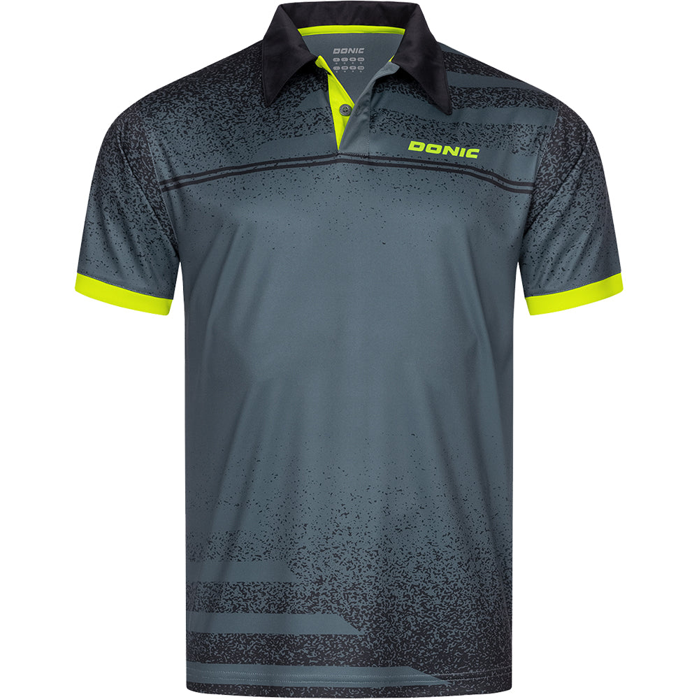 Donic Polo Rafter Anthracite/Noir
