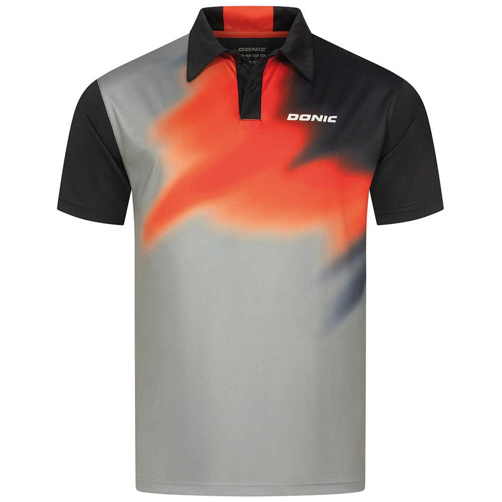 Donic Polo Rhythm Noir/Rouge