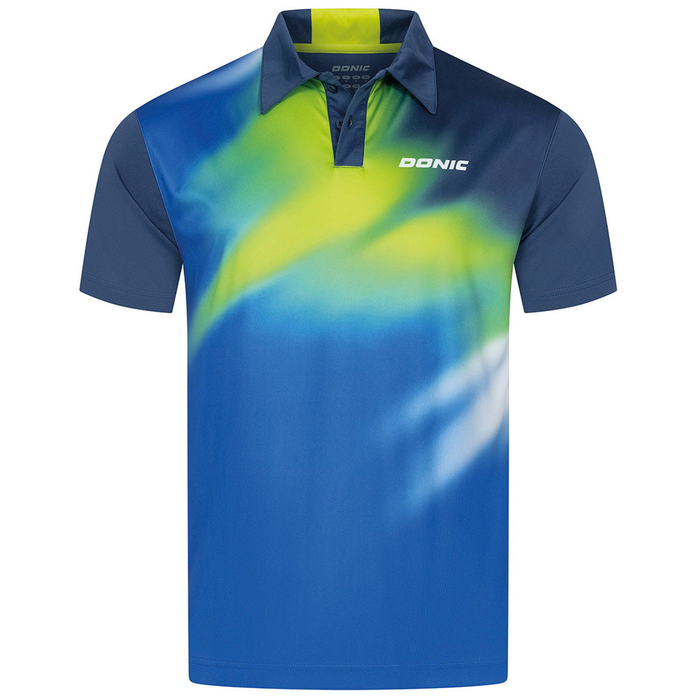 Donic Polo Rhythm Marine/Lime