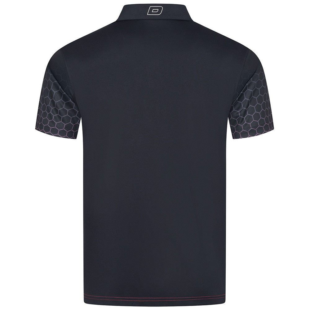 Donic Polo Spider Noir/Rose