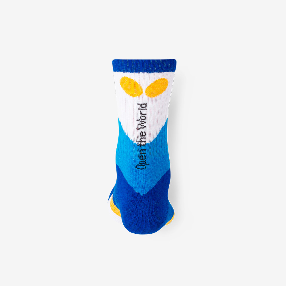 Butterfly Chaussettes Ebina Bleu