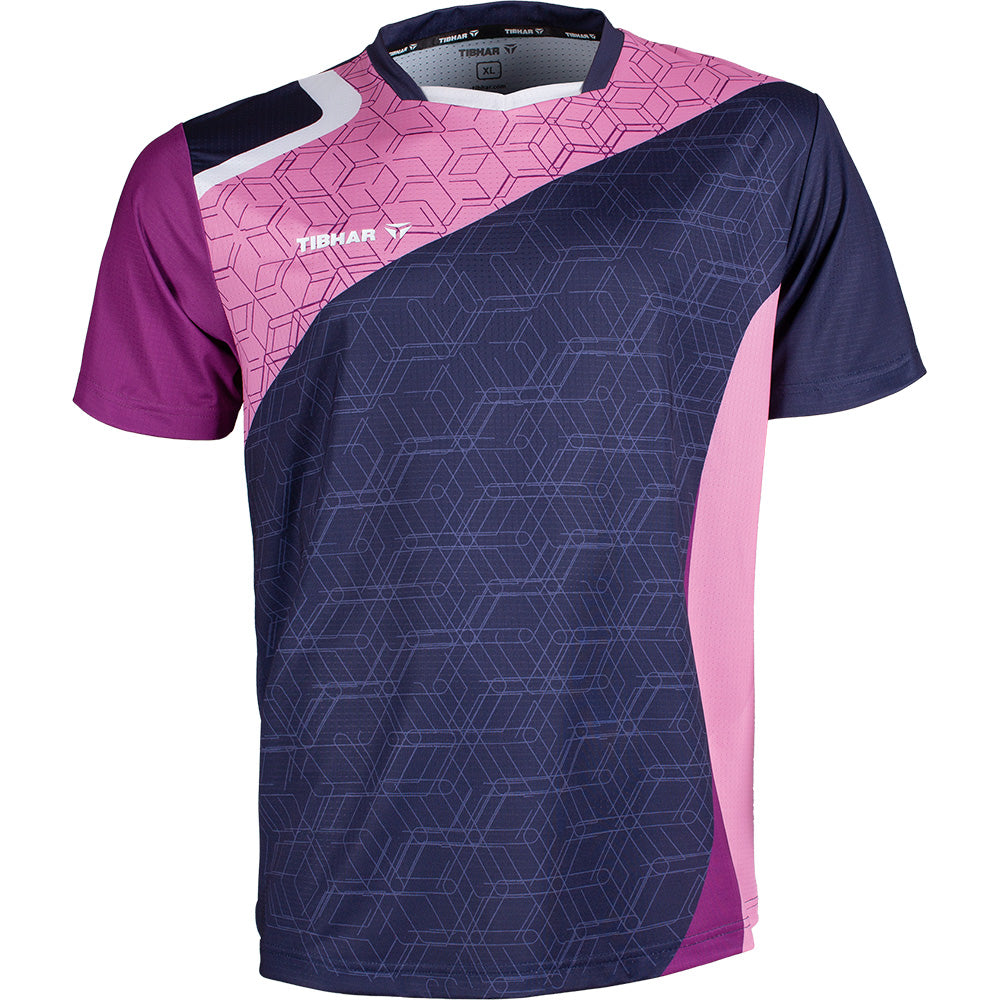 Tibhar TT-Shirt Sol Marine/Rose