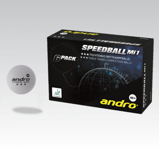 Andro *** Speedball Mi1 40+ blanc