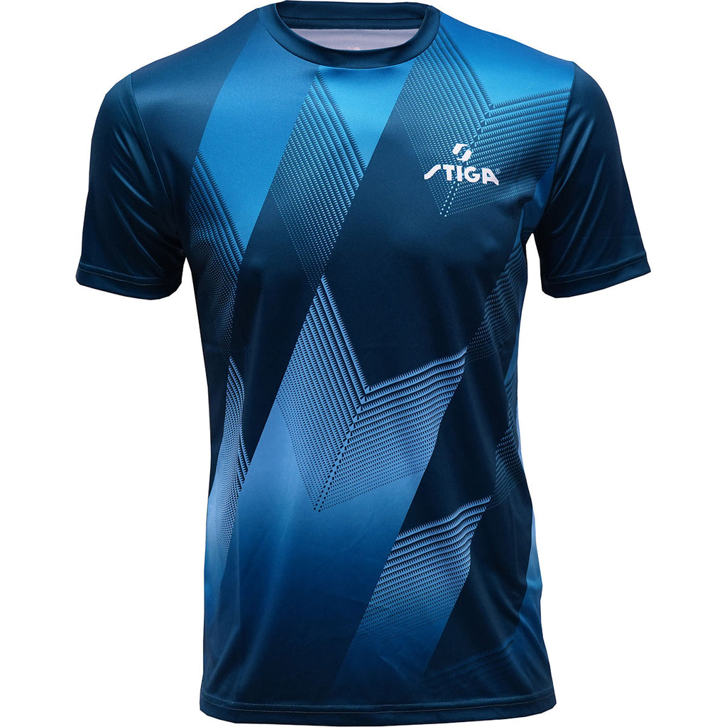Stiga T-Shirt Pro Vert/Sky