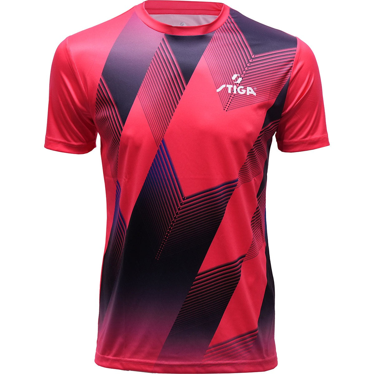 Stiga T-Shirt Pro Rose/Noir